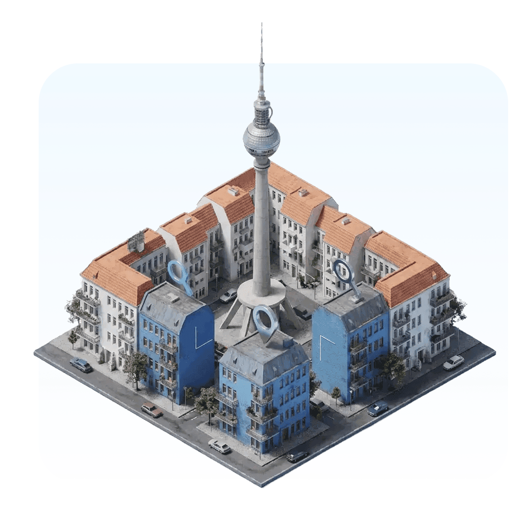 Makler Suchauftrag anlegen für Berlin mit TRAD Immobilien